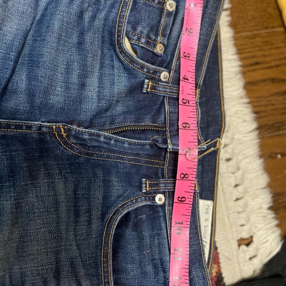 Gorgeous cropped-ankle rag & bone designer jeans, size 24 - Picture 11 of 13